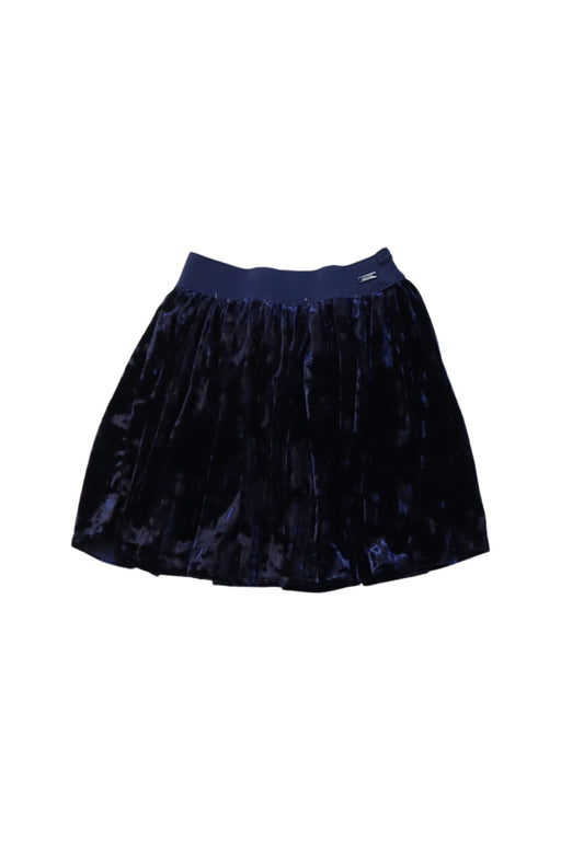 A Navy Short Skirts from Mayoral in size 4T for girl. (Front View)