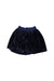 A Navy Short Skirts from Mayoral in size 4T for girl. (Back View)