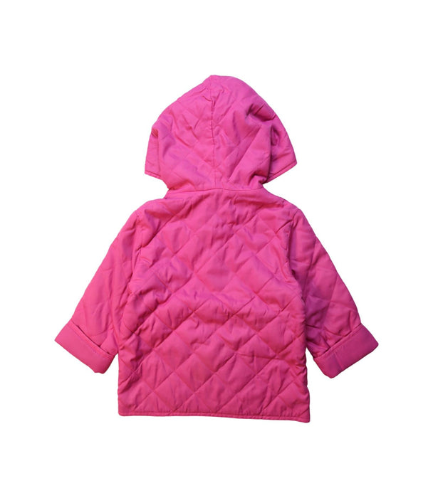 A Pink Puffer/Quilted Coats & Outerwear from Nicholas & Bears in size 2T for girl. (Back View)