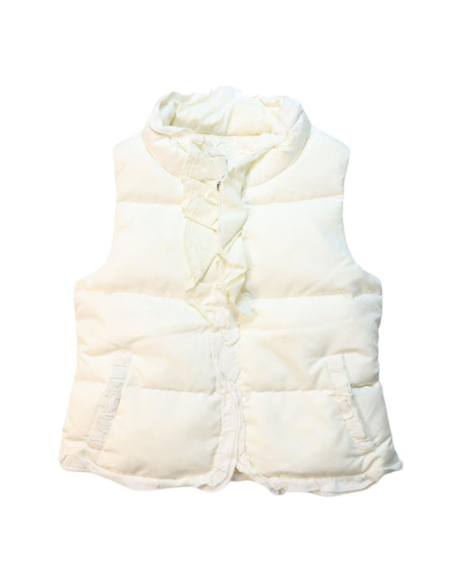 A White Outerwear Vests from Nicholas & Bears in size 2T for girl. (Front View)