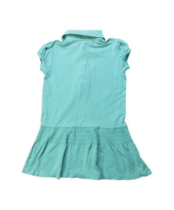 A Green Short Sleeve Dresses from Ralph Lauren in size 3T for girl. (Back View)