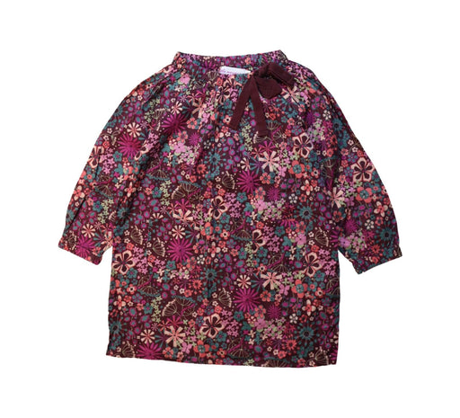 A Multicolour Long Sleeve Dresses from Desigual in size 4T for girl. (Front View)