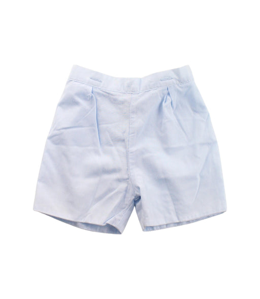A White Shorts from Sarah Louise in size 6-12M for girl. (Front View)