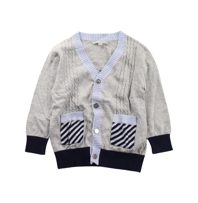 A Grey Cardigans from Nicholas & Bears in size 12-18M for boy. (Front View)