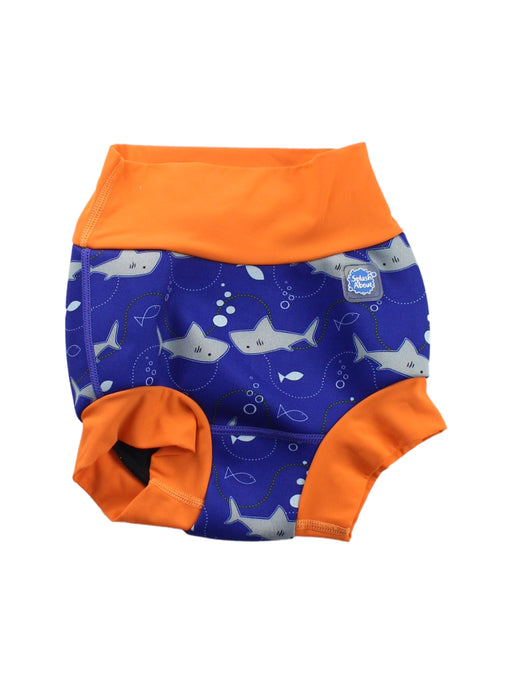 A Blue Swim Diapers from Splash About in size 2T for boy. (Front View)