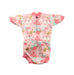 A Pink Wetsuits from Splash About in size 6-12M for girl. (Back View)