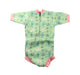 A Green Wetsuits from Splash About in size 12-18M for girl. (Back View)