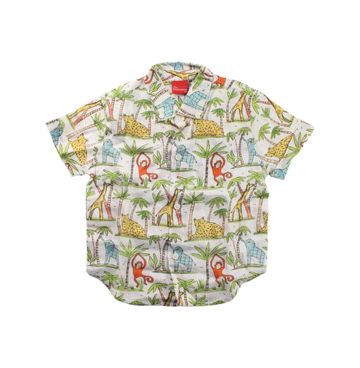 A White Short Sleeve Shirts from Jim Thompson in size 2T for boy. (Front View)