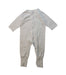 A Grey Onesies from Hust & Claire in size 3-6M for neutral. (Front View)
