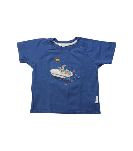 A Multicolour Short Sleeve T Shirts from Purebaby in size 6-12M for boy. (Front View)