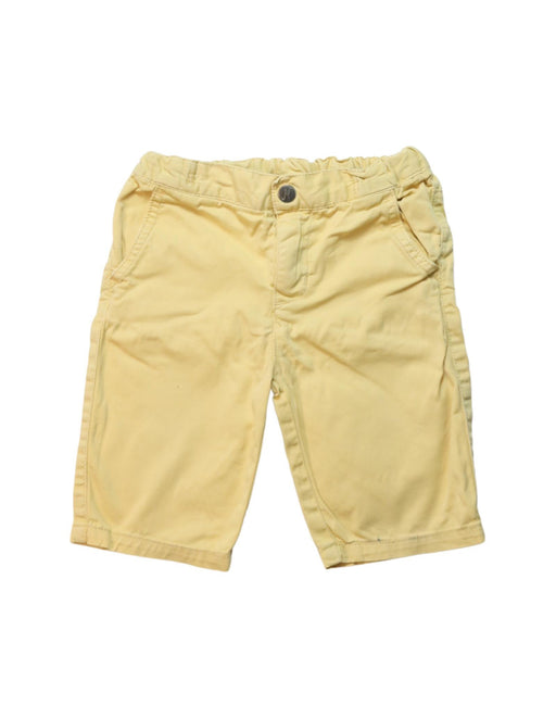 A Yellow Shorts from Noukie's in size 4T for boy. (Front View)
