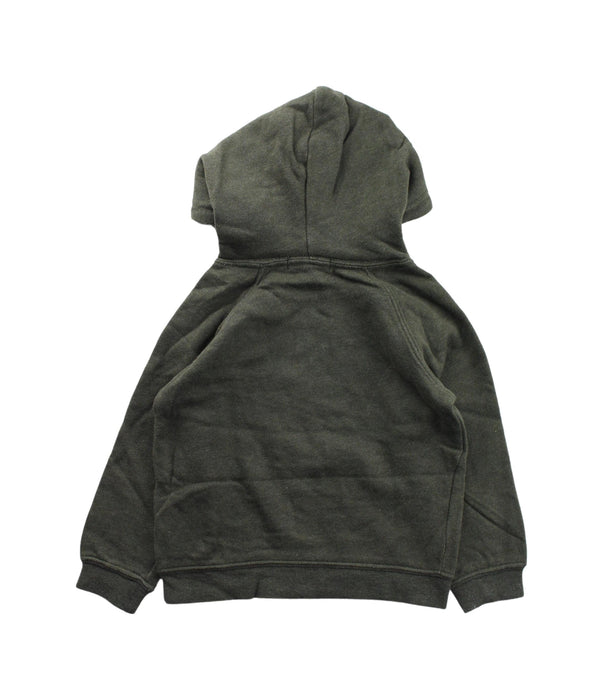 A Green Hooded Sweatshirts from Stella McCartney in size 2T for boy. (Back View)