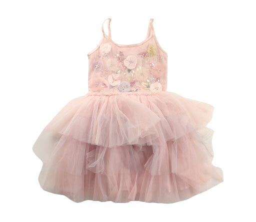 A Pink Sleeveless Dresses from Tutu Du Monde in size 18-24M for girl. (Front View)