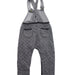 A Grey Long Overalls from Petit Bateau in size 2T for boy. (Back View)