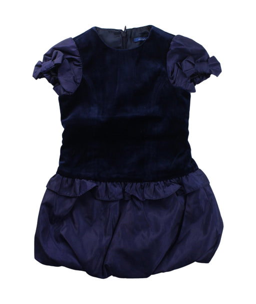 A Blue Short Sleeve Dresses from Nicholas & Bears in size 12-18M for girl. (Front View)