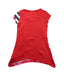 A Red Short Sleeve Dresses from Desigual in size 3T for girl. (Back View)