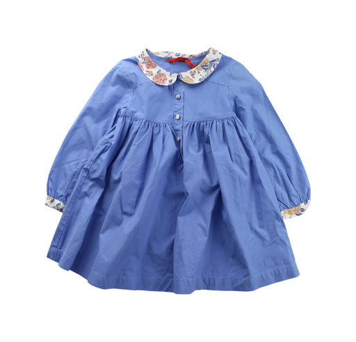 A Blue Long Sleeve Dresses from Sonia Rykiel in size 2T for girl. (Front View)