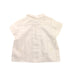 A White Short Sleeve Shirts from Tizzas in size 18-24M for girl. (Back View)