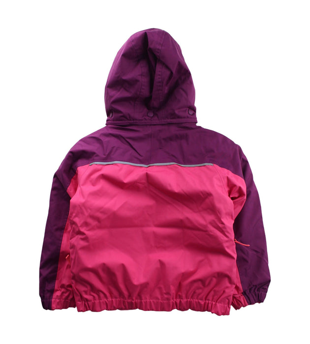 A Pink Lightweight Jackets from Patagonia in size 3T for girl. (Back View)
