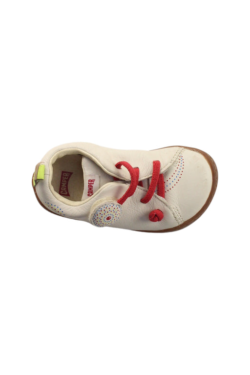 A Red Sneakers from Camper in size 18-24M for girl. (Front View)