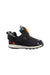 A Black Slip Ons from Reebok in size 12-18M for boy. (Front View)
