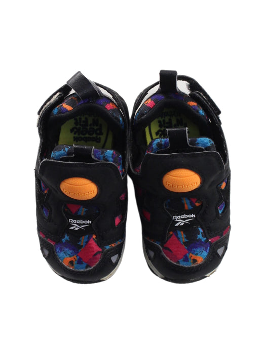 A Black Slip Ons from Reebok in size 12-18M for boy. (Back View)