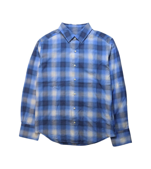 A Blue Long Sleeve Shirts from Vince in size 10Y for boy. (Front View)