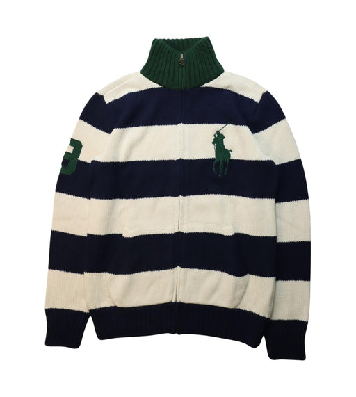 A Multicolour Knit Sweaters from Polo Ralph Lauren in size 10Y for boy. (Front View)