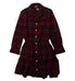 A Red Long Sleeve Dresses from Polo Ralph Lauren in size 5T for girl. (Front View)