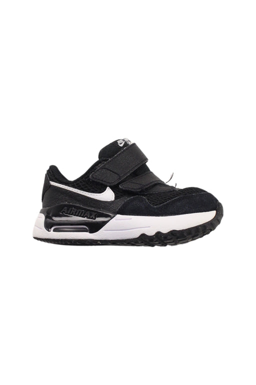 A Black Sneakers from Nike in size 18-24M for boy. (Front View)
