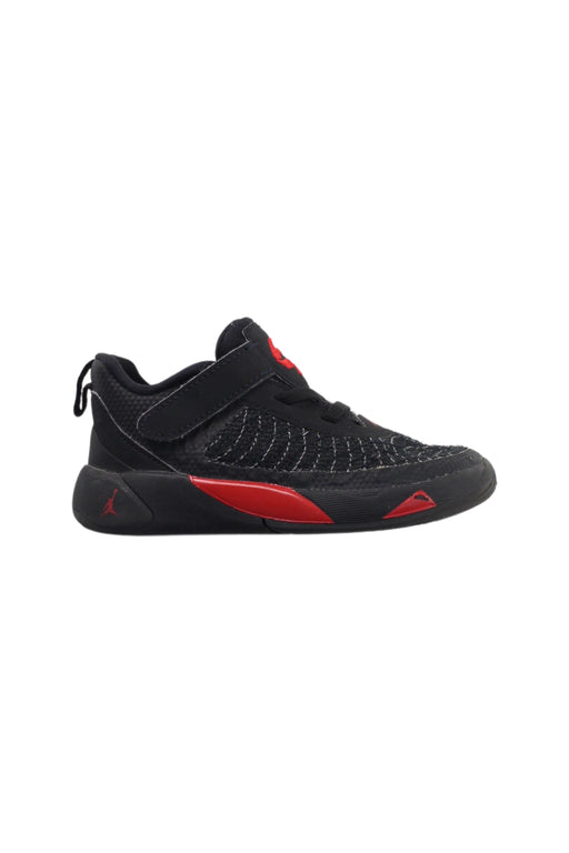 A Black Sneakers from Air Jordan in size 18-24M for boy. (Front View)