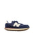 A Blue Sneakers from New Balance in size 5T for boy. (Front View)