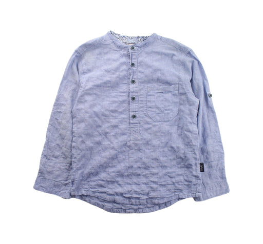 A Blue Long Sleeve Tops from Copenhagen Delights in size 6T for boy. (Front View)