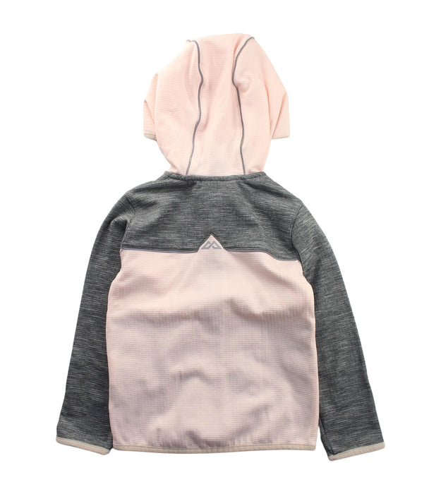 A Pink Lightweight Jackets from Kathmandu in size 4T for girl. (Back View)
