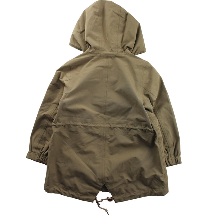 A Beige Coats from Aigle in size 4T for boy. (Back View)