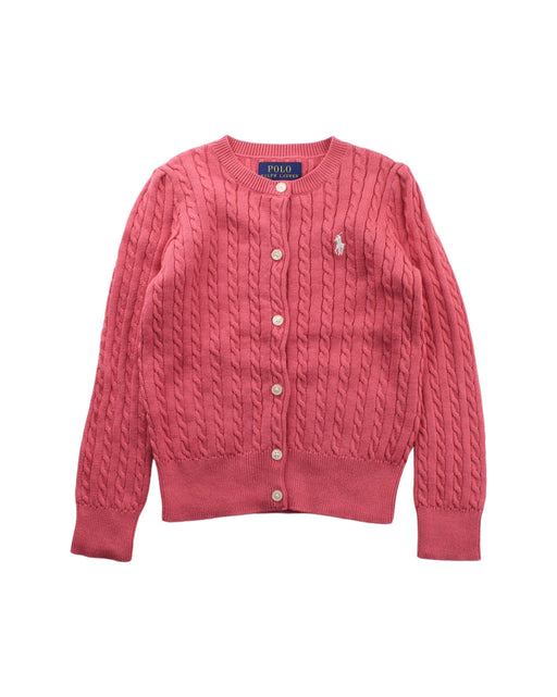 A Pink Cardigans from Polo Ralph Lauren in size 4T for boy. (Front View)