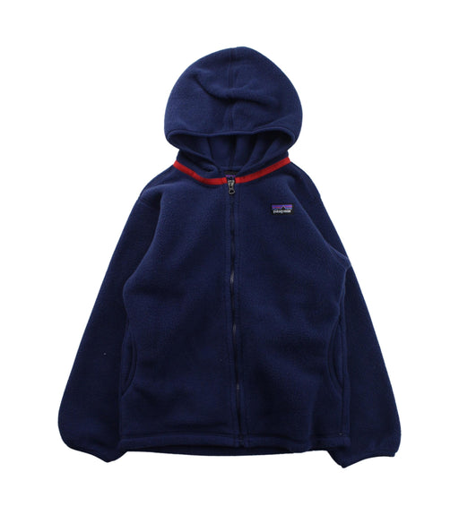 A Blue Lightweight Jackets from Patagonia in size 5T for boy. (Front View)