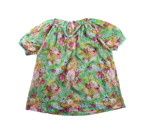 A Green Short Sleeve Dresses from Kidsagogo in size 2T for girl. (Front View)
