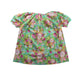 A Green Short Sleeve Dresses from Kidsagogo in size 2T for girl. (Back View)
