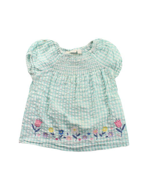 A Green Short Sleeve Dresses from Jojo Maman Bébé in size 18-24M for girl. (Front View)