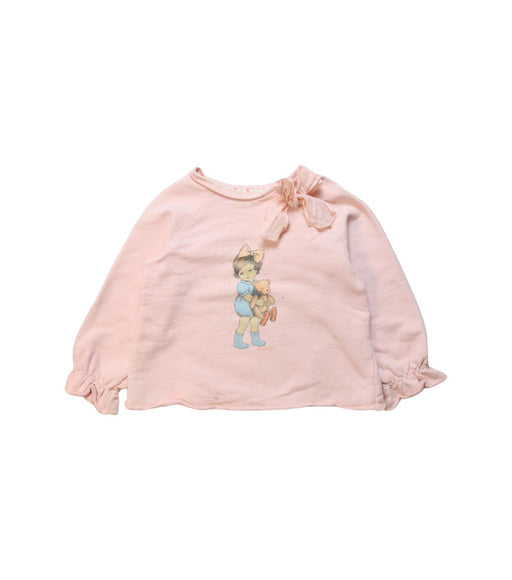 A Multicolour Long Sleeve Tops from Nanos in size 18-24M for girl. (Front View)