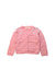 A Pink Cardigans from Momonittu in size 12-18M for girl. (Front View)