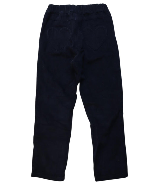 A Black Casual Pants from Petit Bateau in size 4T for boy. (Back View)