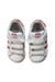 A Red Sneakers from Adidas in size 3T for neutral. (Back View)