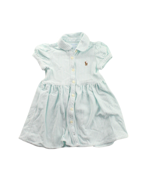 A Green Dress Sets from Ralph Lauren in size 6-12M for girl. (Front View)
