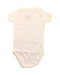 A White Short Sleeve Bodysuits from Bonpoint in size 6-12M for girl. (Back View)
