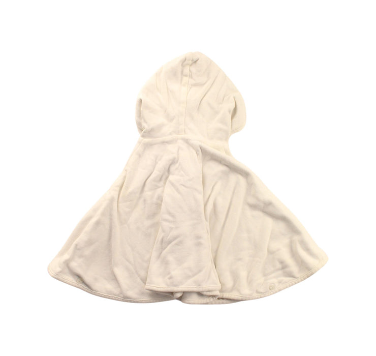 A White Capes & Ponchos from Natures Purest in size 0-3M for girl. (Back View)