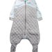 A Grey Sleepsacs from Love To Dream in size 2T for girl. (Front View)
