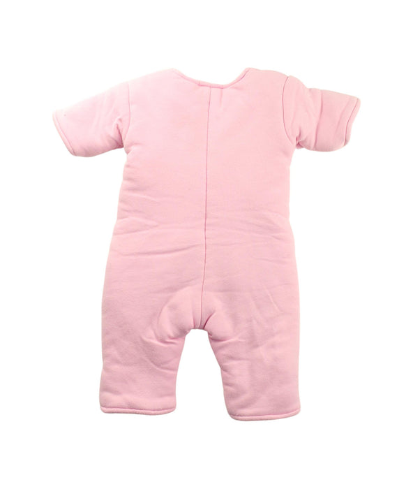 A Pink Swaddles from Baby Merlin Company in size 3-6M for girl. (Back View)
