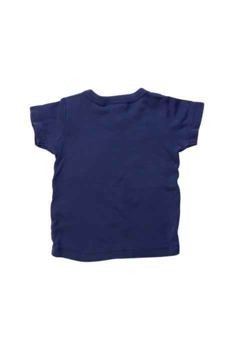 A Navy Short Sleeve T Shirts from Marquise in size 3-6M for neutral. (Back View)